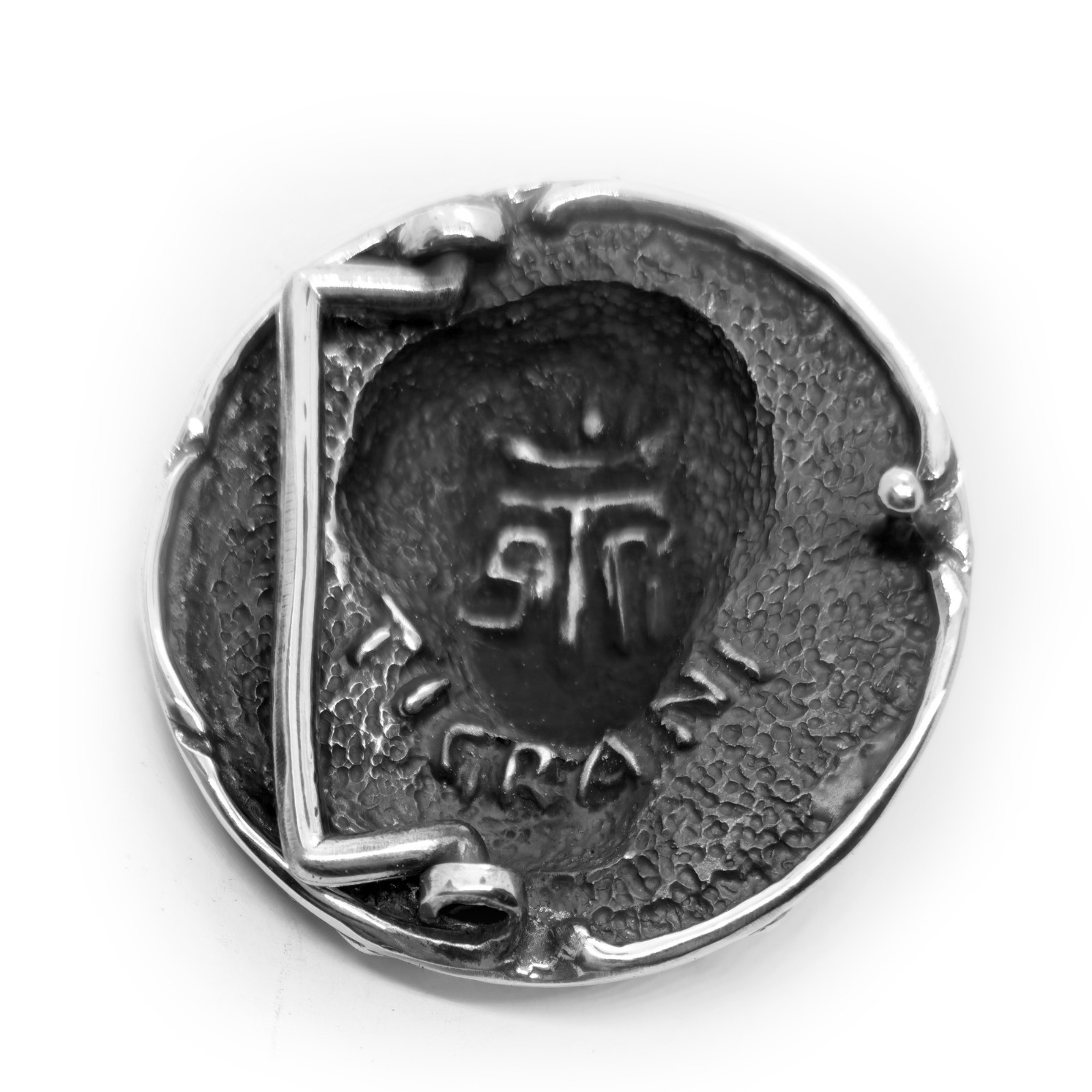 Anahit Armenian Goddess of Fertility and Healing Wisdom Water Silver Belt Buckle