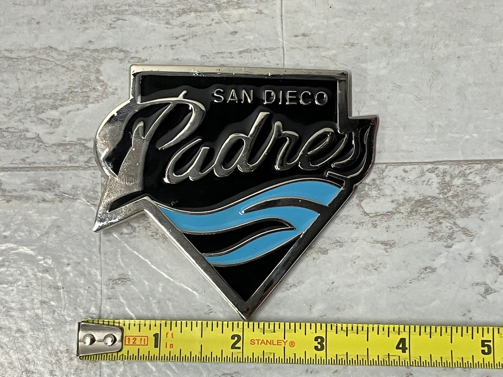 San Diego Padres Baseball Belt Buckle MLB Baseball Vintage