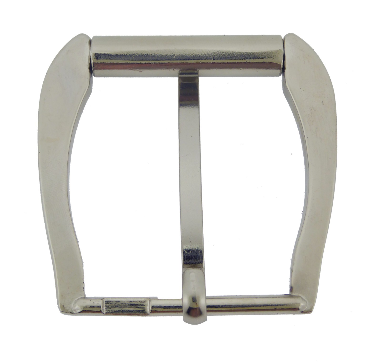 Pin Belt Buckles for Men&rsquo;s Belt 1.50 Inch Stainless Steel Single Prong Silver