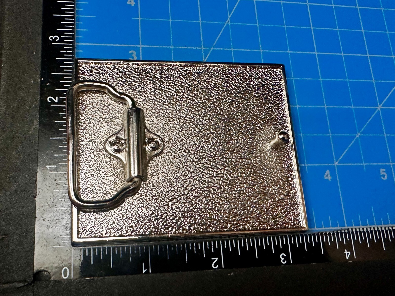 Review Never Established Multi-Colored Enameled TV Bars? Statement Belt Buckle