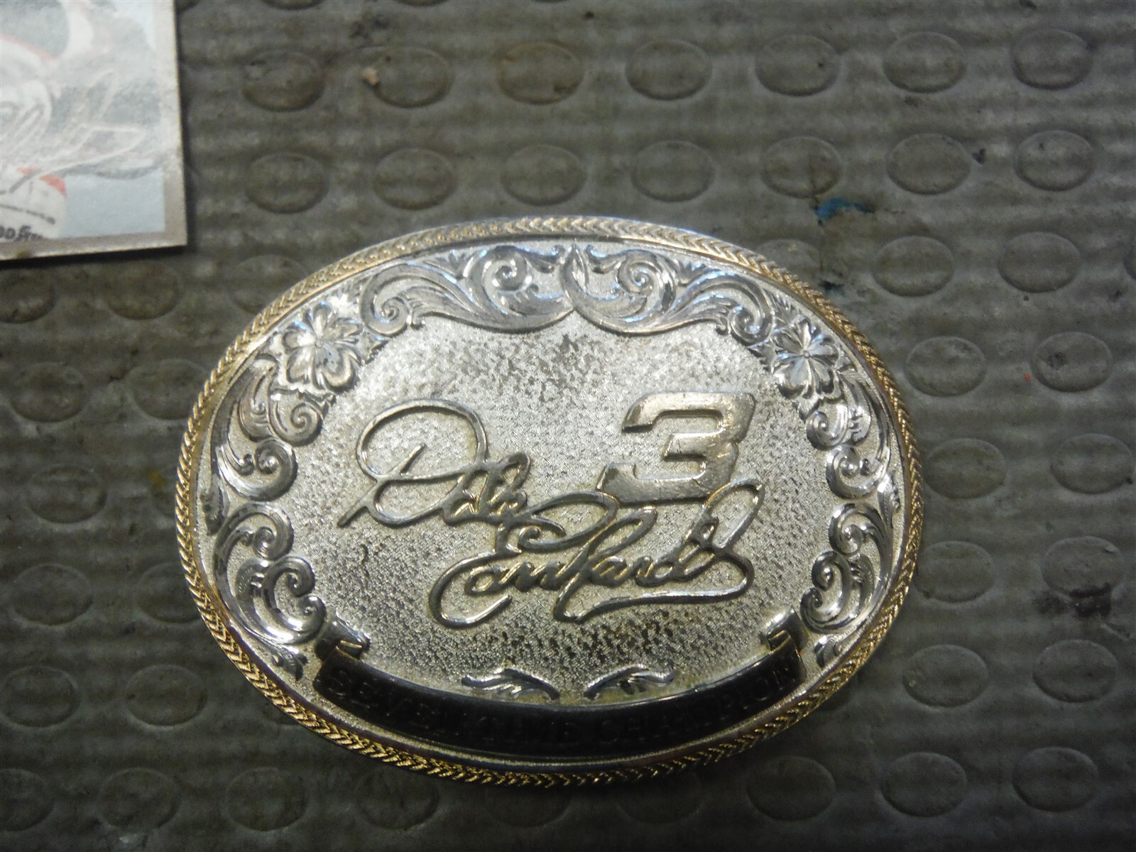 1994 Press Pass XL Red Hot Foil D. Earnhardt + M. silversmith buckle + 7 pcs*209
