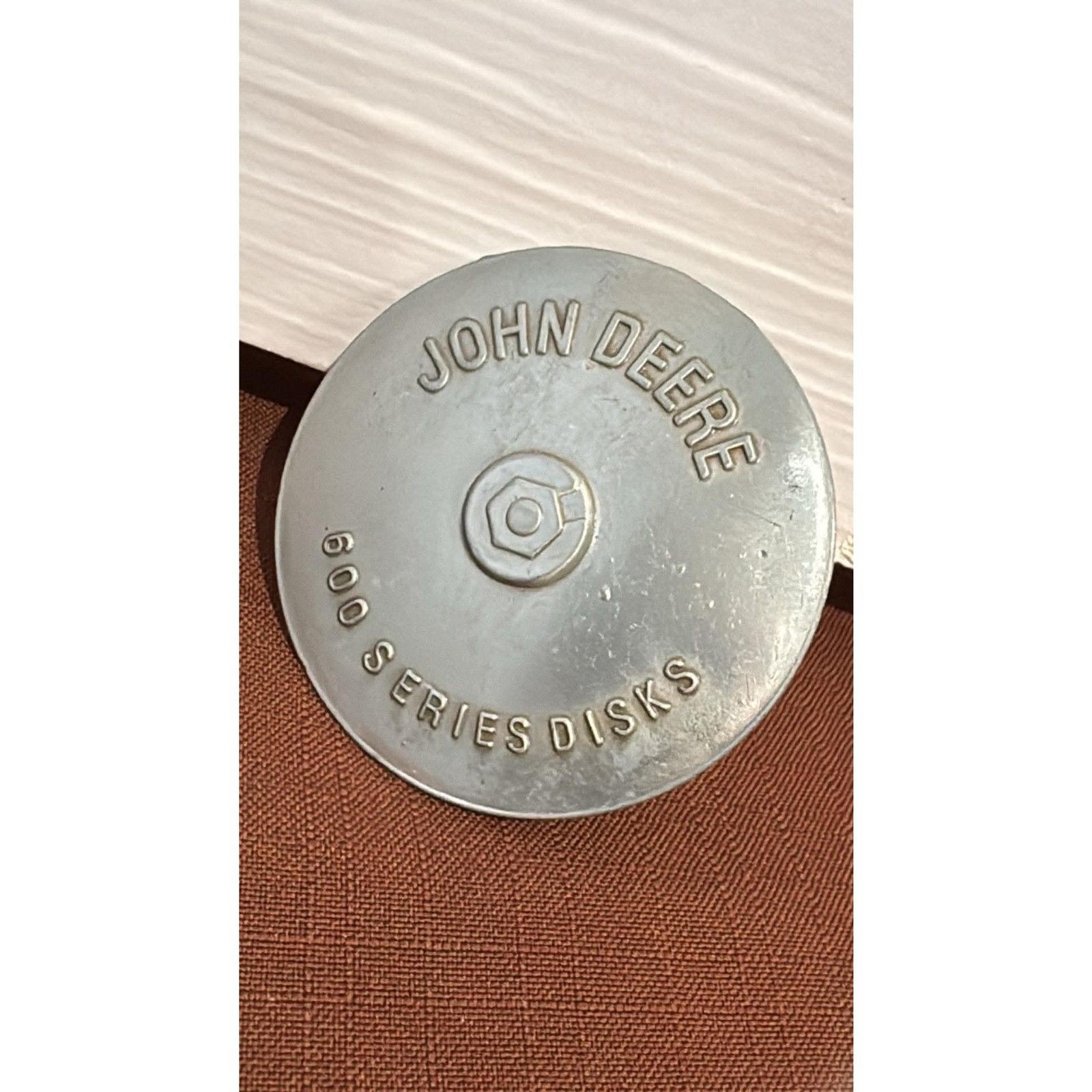 John Deere 600 Series Disks 1989Agriculture Belt Buckle