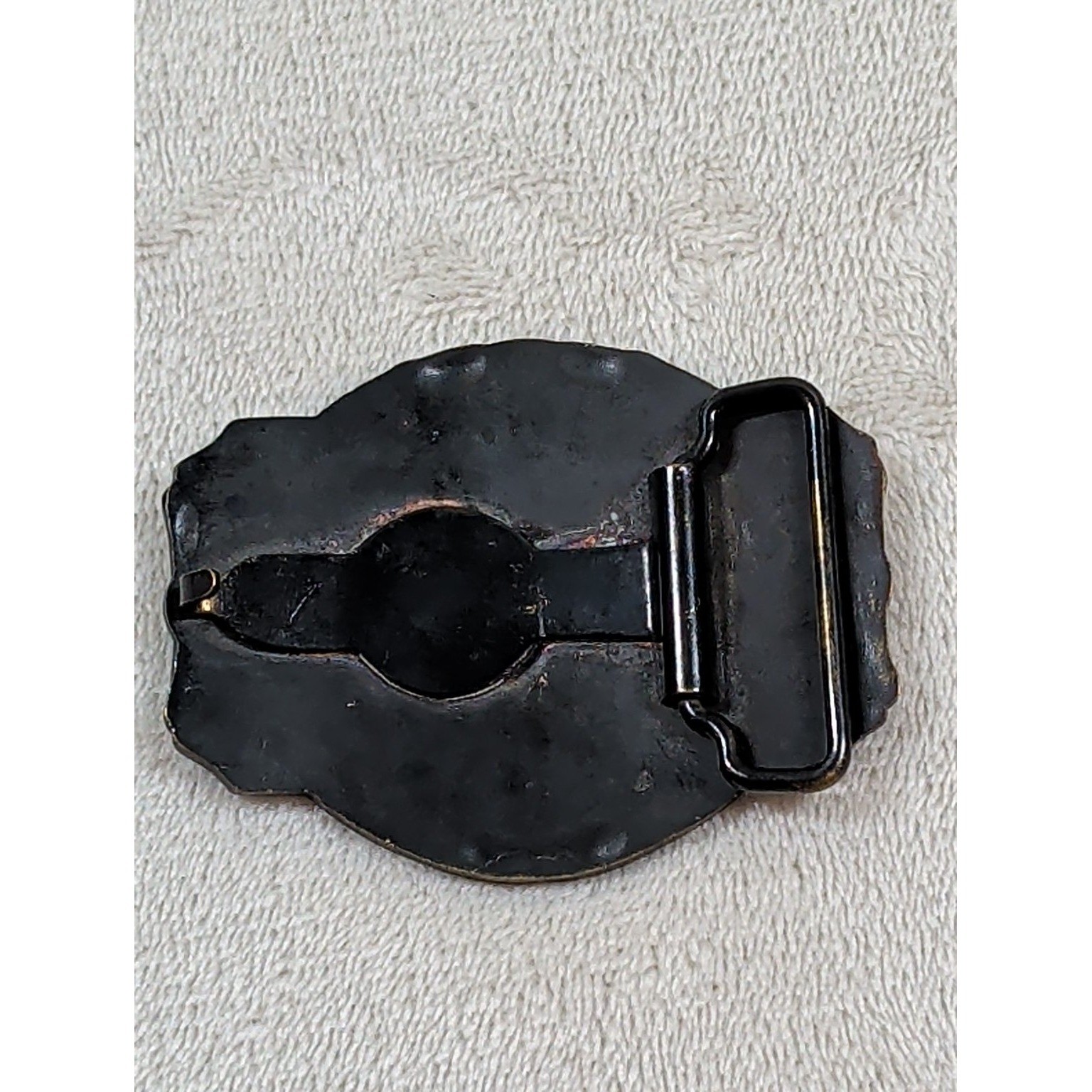 Vintage San Jacinto Corvette Club Houston Texas 25 Years Belt Buckle 1957-1982