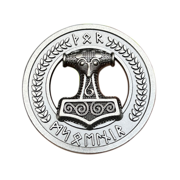 Thor&rsquo;s Hammer Belt Buckle Men&rsquo;s Western Cowboy Motorcycle Riding