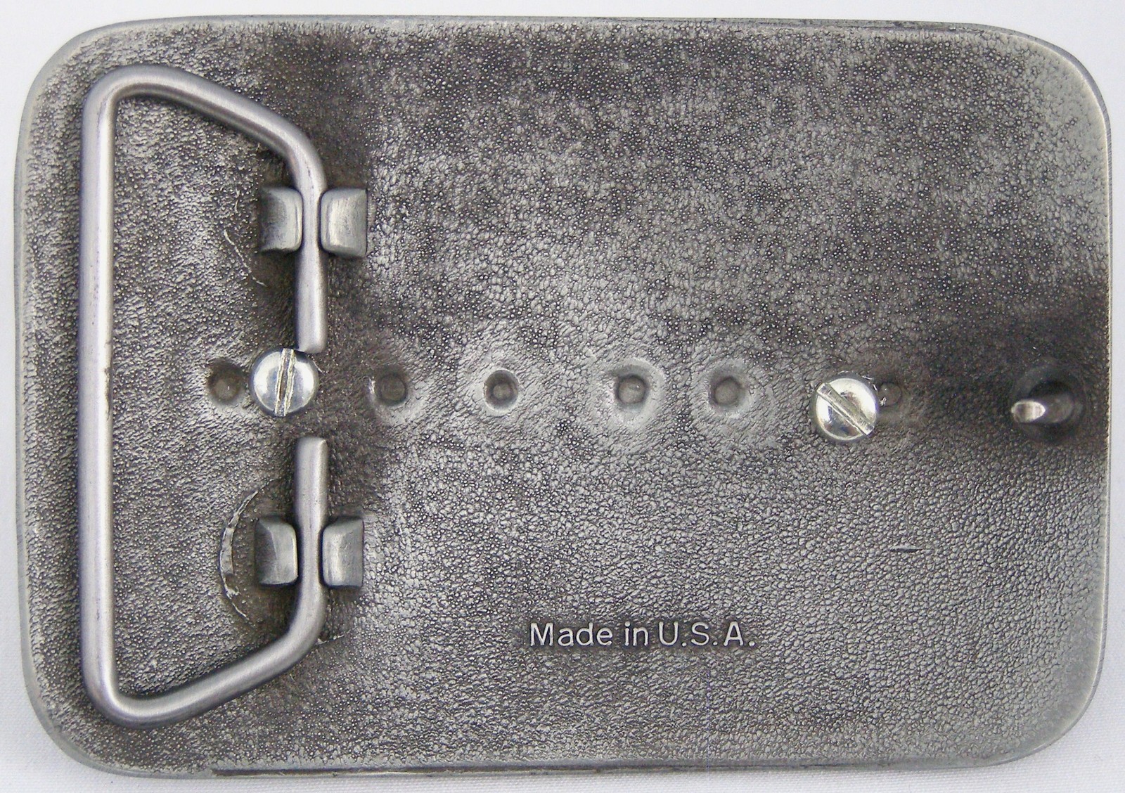 BELT BUCKLES USA Coin Kennedy Half Dollar 1/2 $ Silver Rectangle Screw Mount NEW