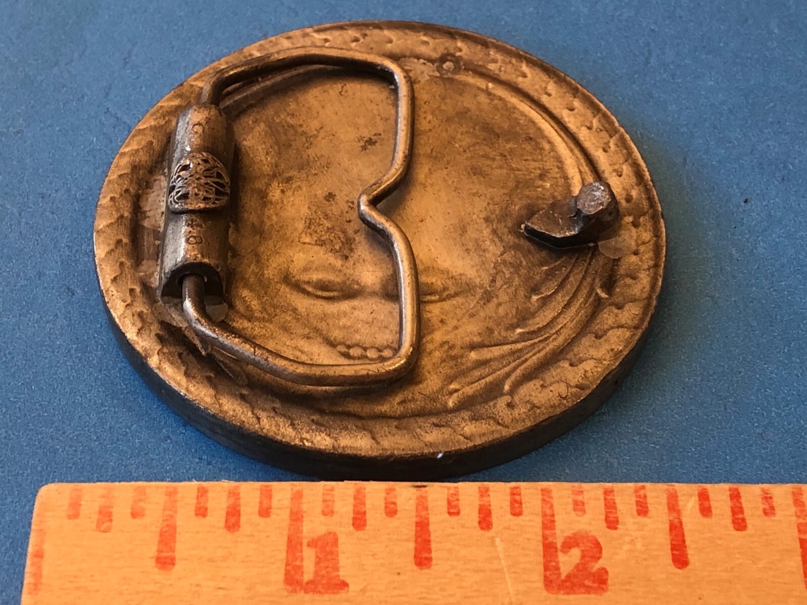 Hippy Style Jesus Belt Buckle