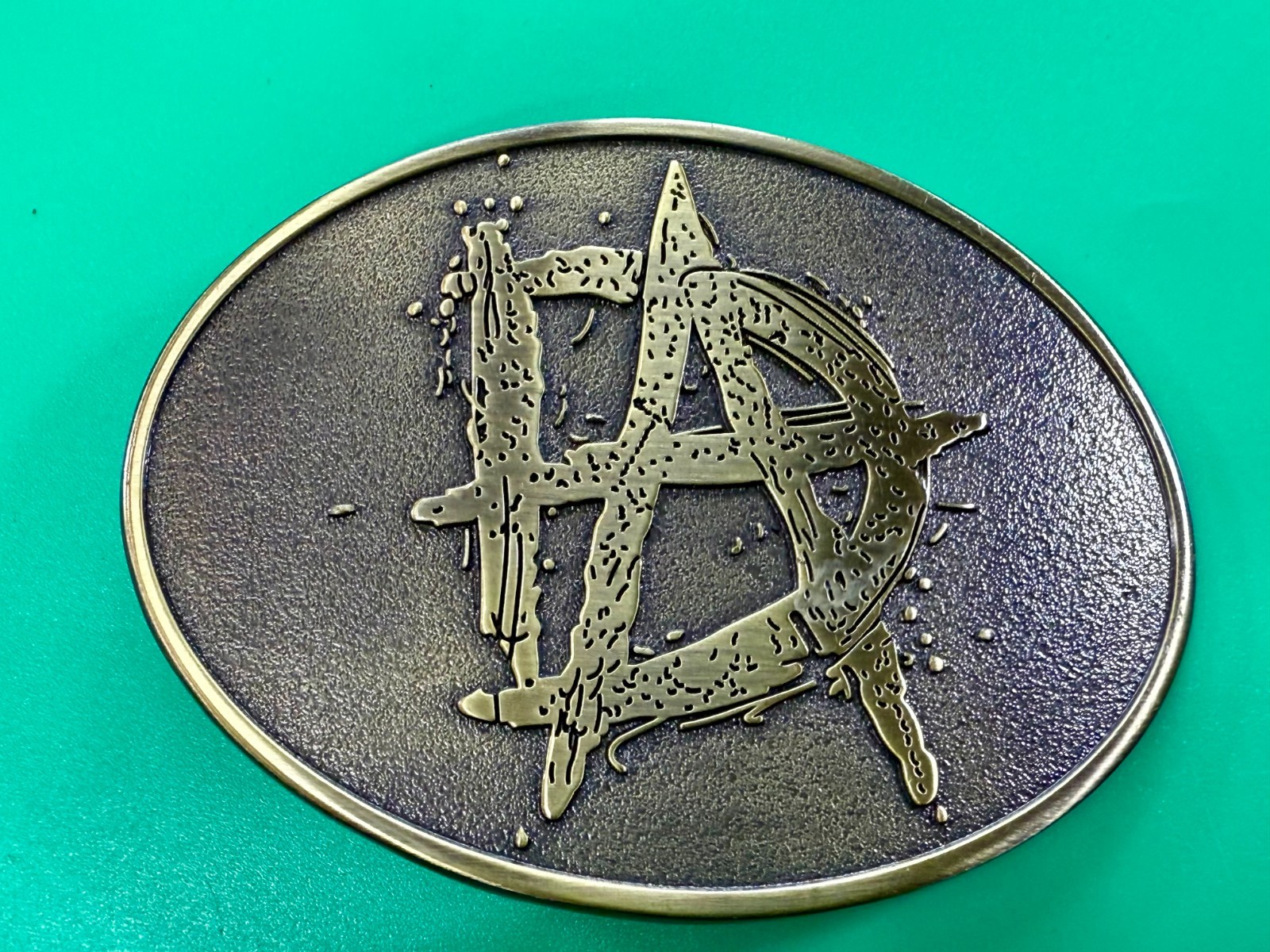 2016 WWE Wrestling Dean Ambros Lootcrate Exclusive Vintage Belt Buckle