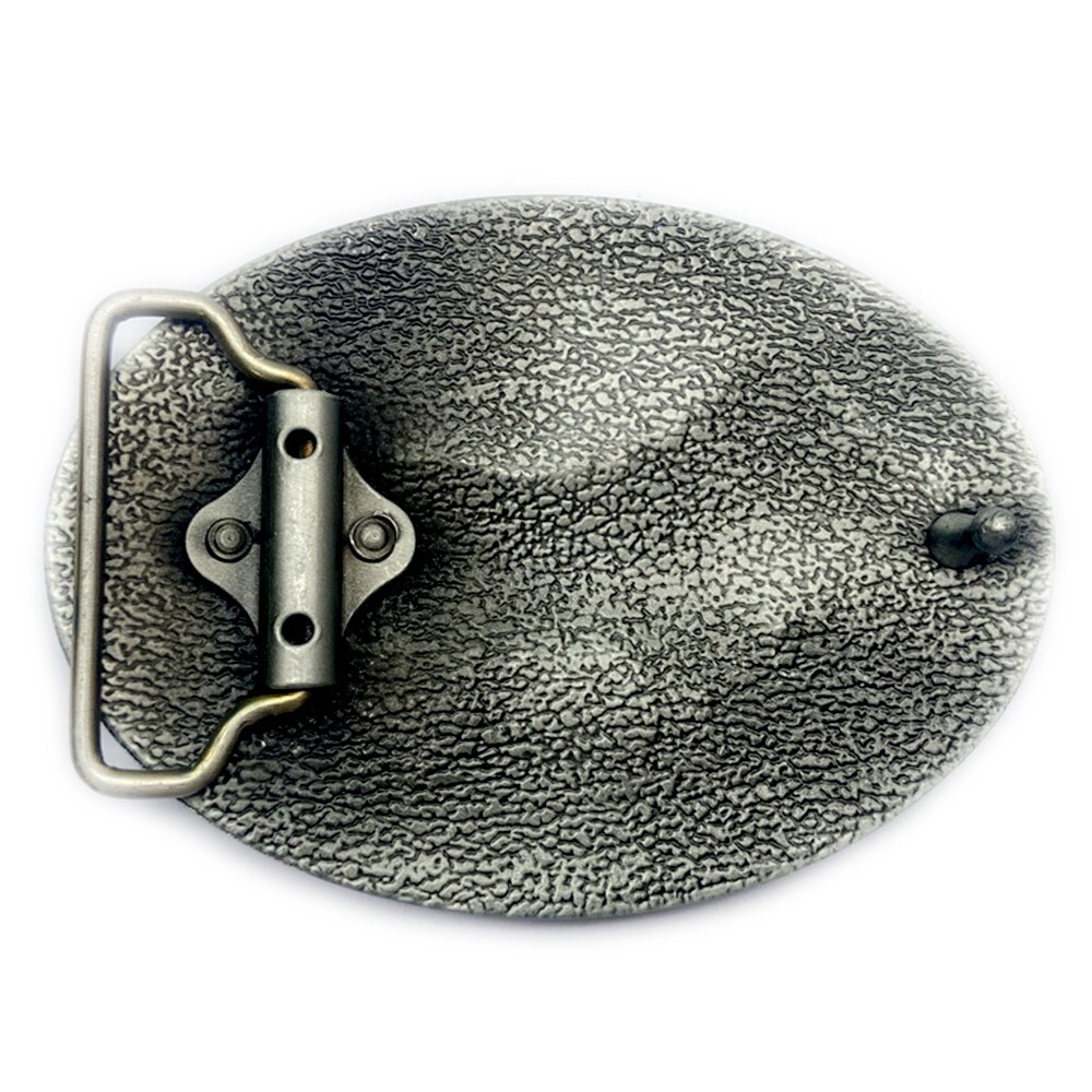 Moose Deer Belt Buckle Western Cowboy Native American Motorcyclist (DER-09-S)