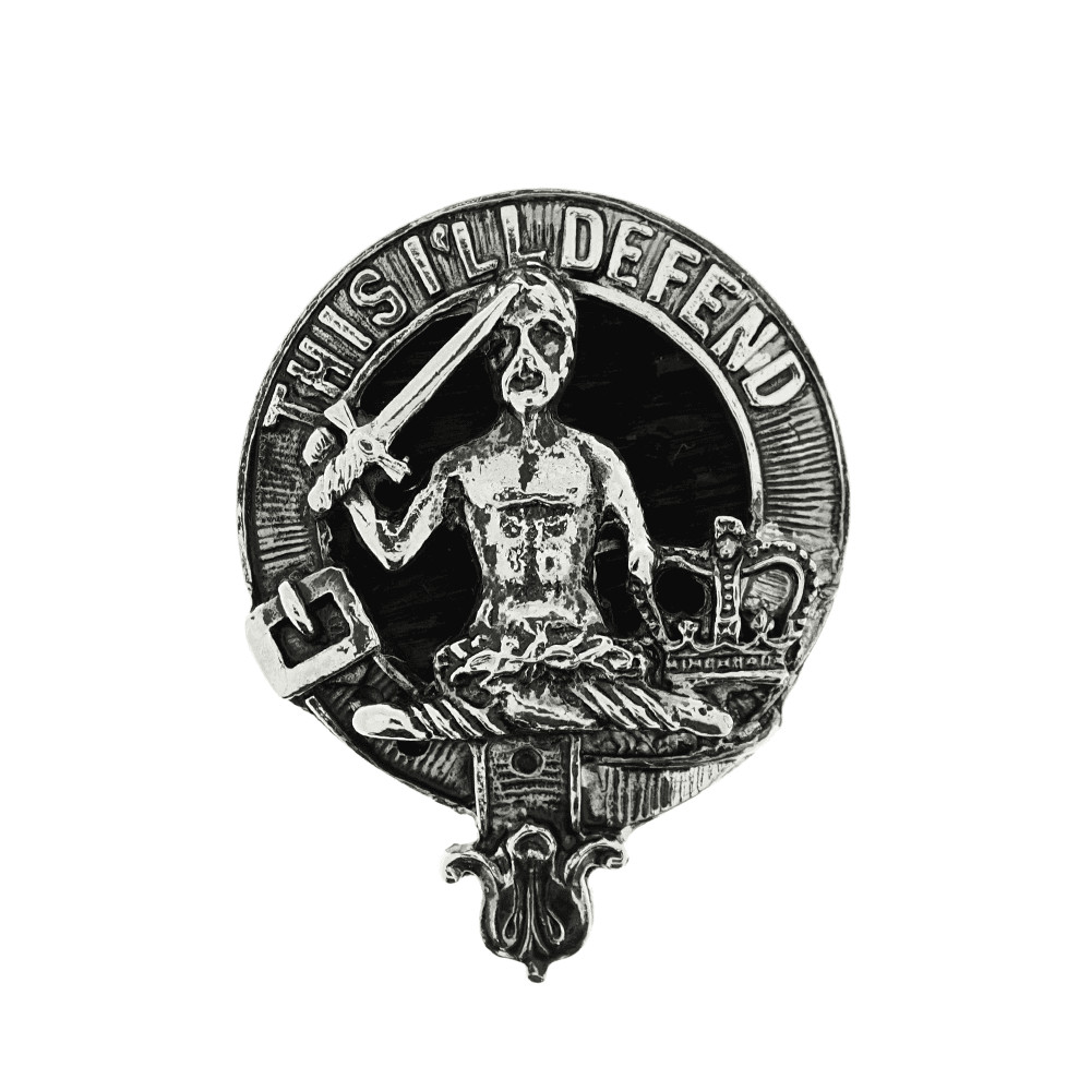 Art Pewter MacFarlane Clan Crest Belt Buckle Buckle-C57 Scottish