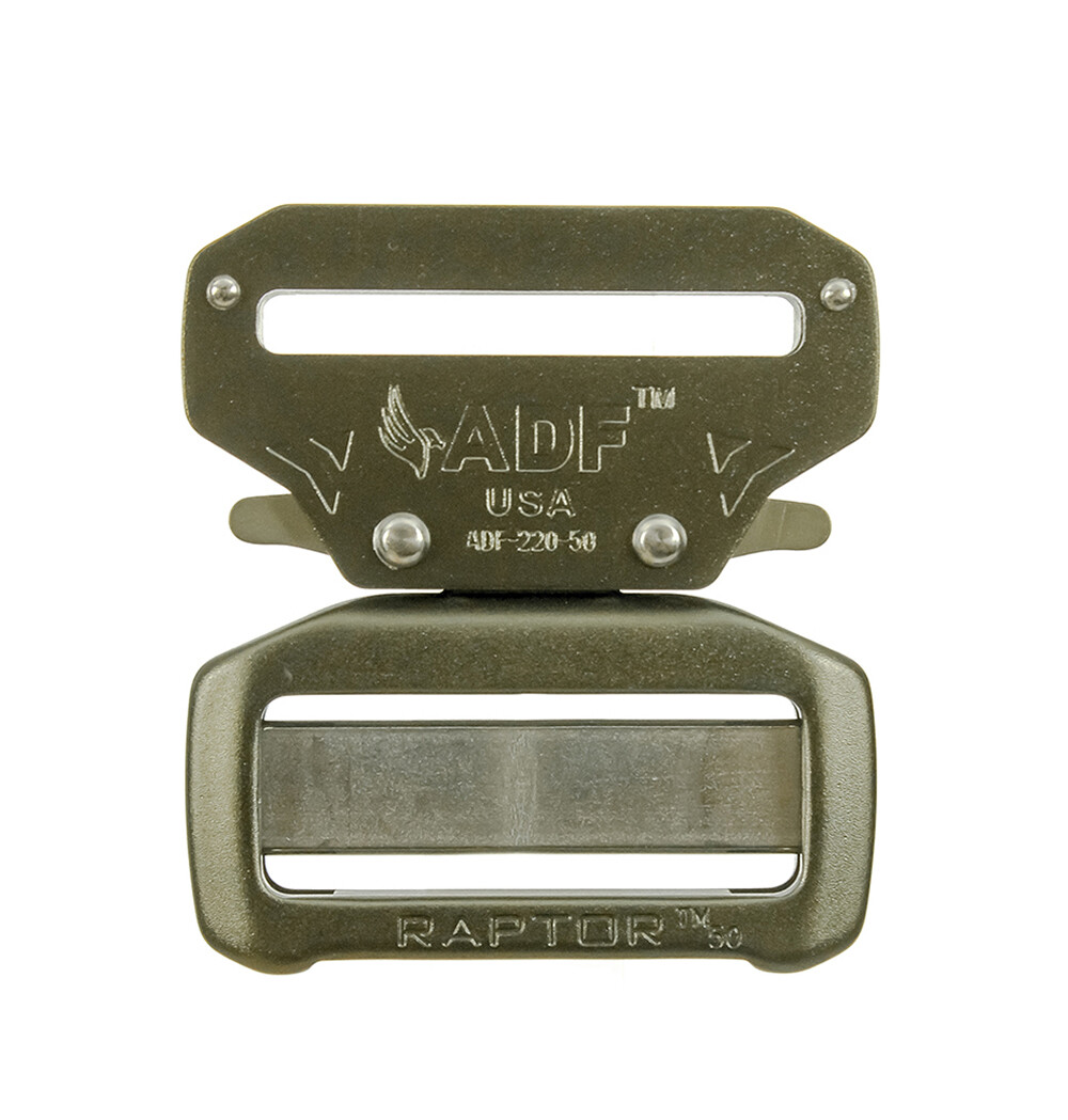 RAPTOR™ 2  » BUCKLE, military buckle, tactical belt package (made in USA)
