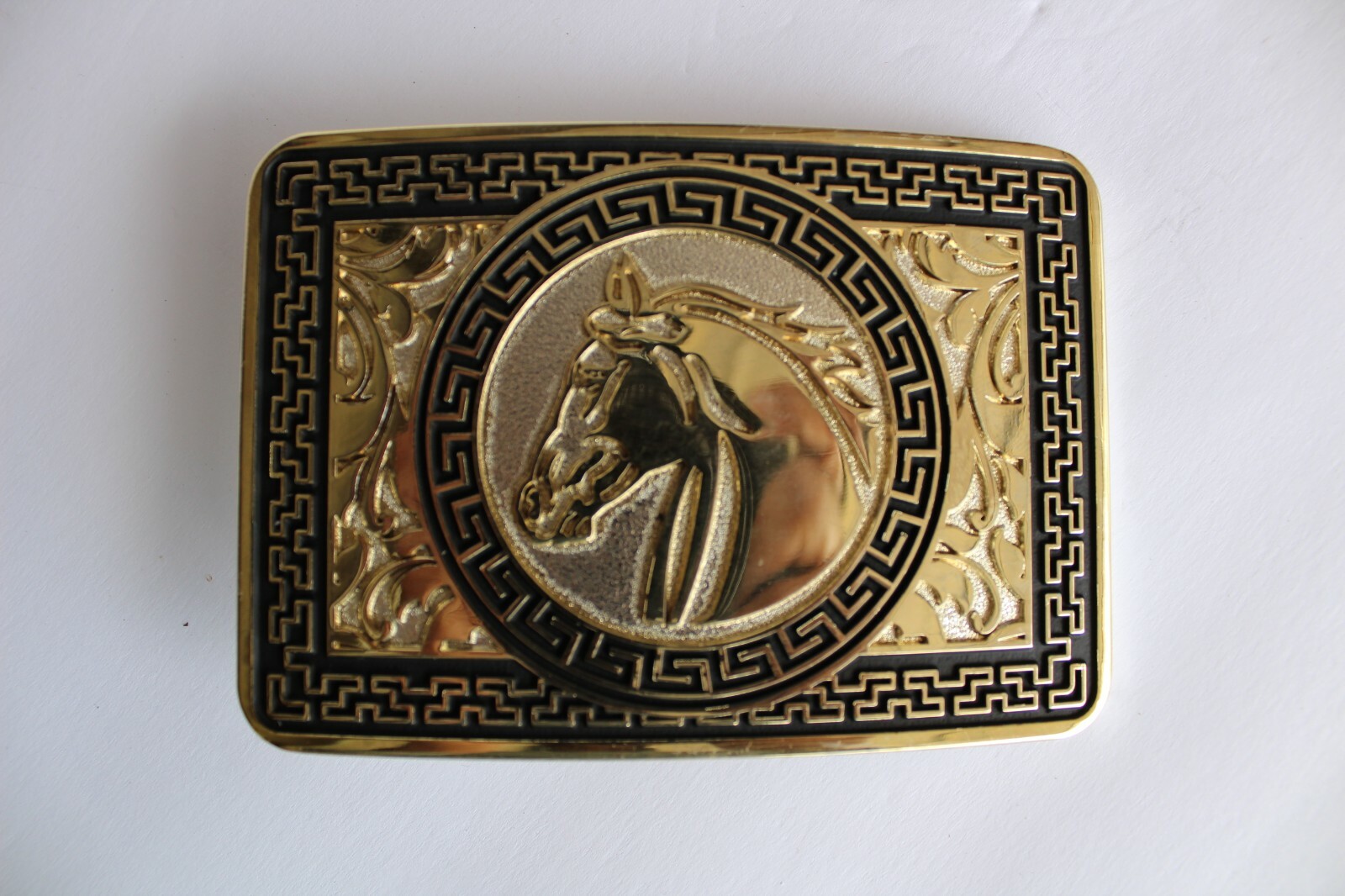 COWBOY CHURCH PRAYER WESTERN BELT BUCKLE METAL FASHION ART BRAND NEW 5&Prime; x 4&Prime;