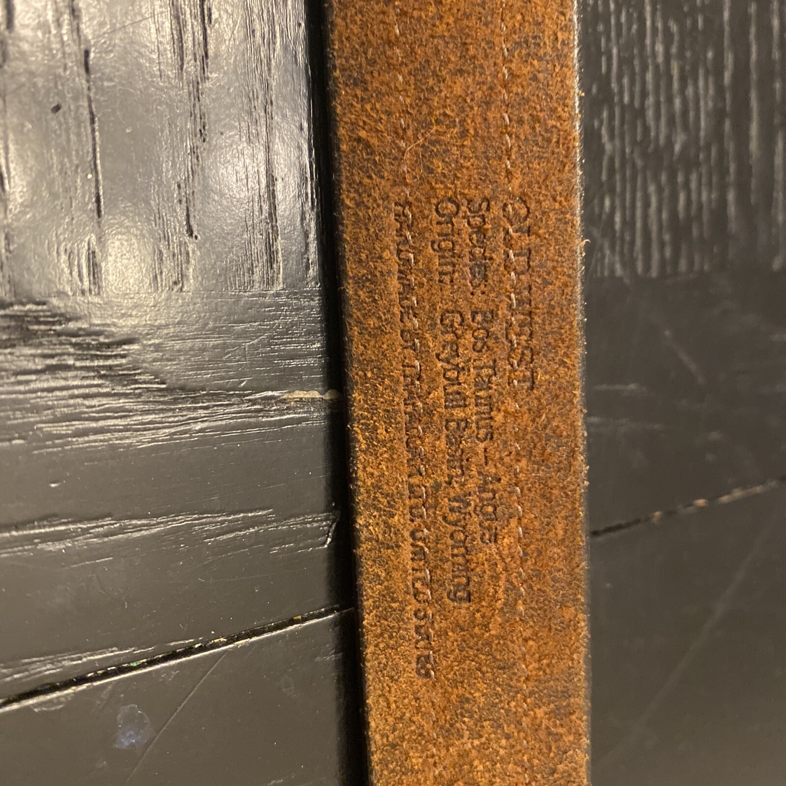 Trafalgar native buffalo nickle belt Size 30