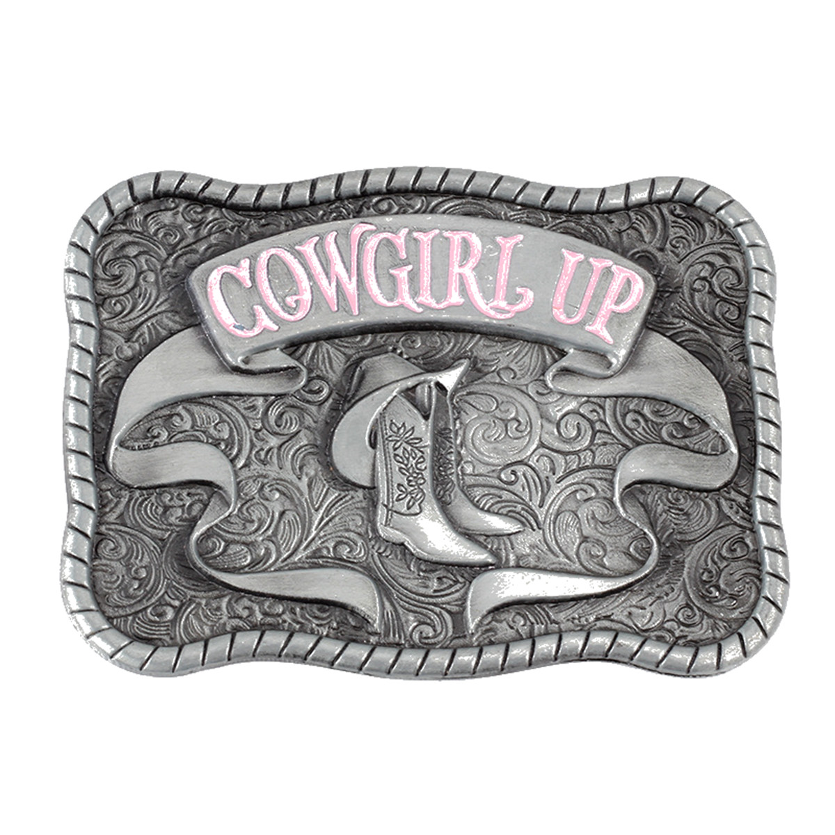 Cowgirl Belt Buckle Western Cowboy Native American (CGL-02)