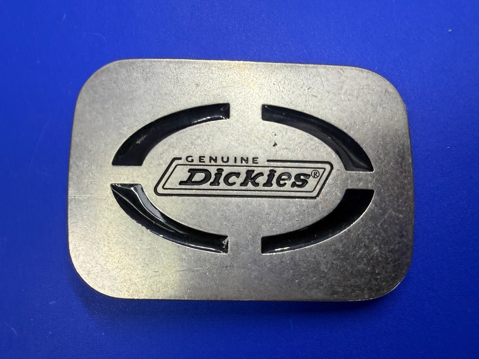 Genuine Dickies Apparel Clothing Company Advertising Promotional Belt Buckle