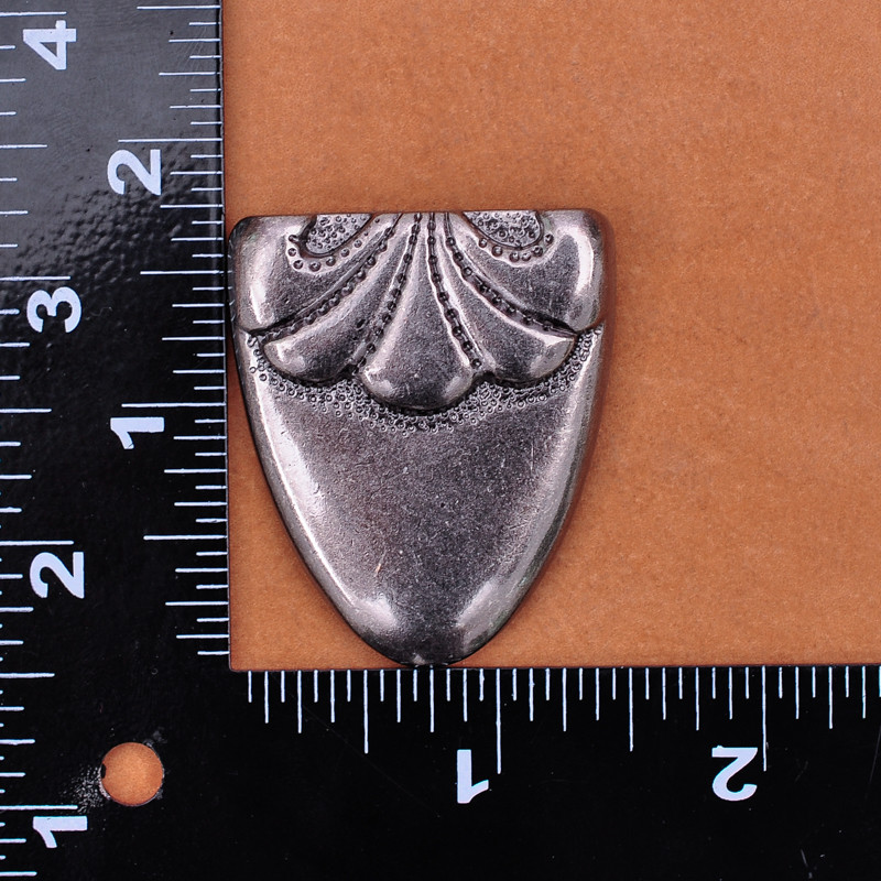 Huge Vintage Silver Flower Western Flair Cowboy Belt Buckle Set Fits 40mm Strap