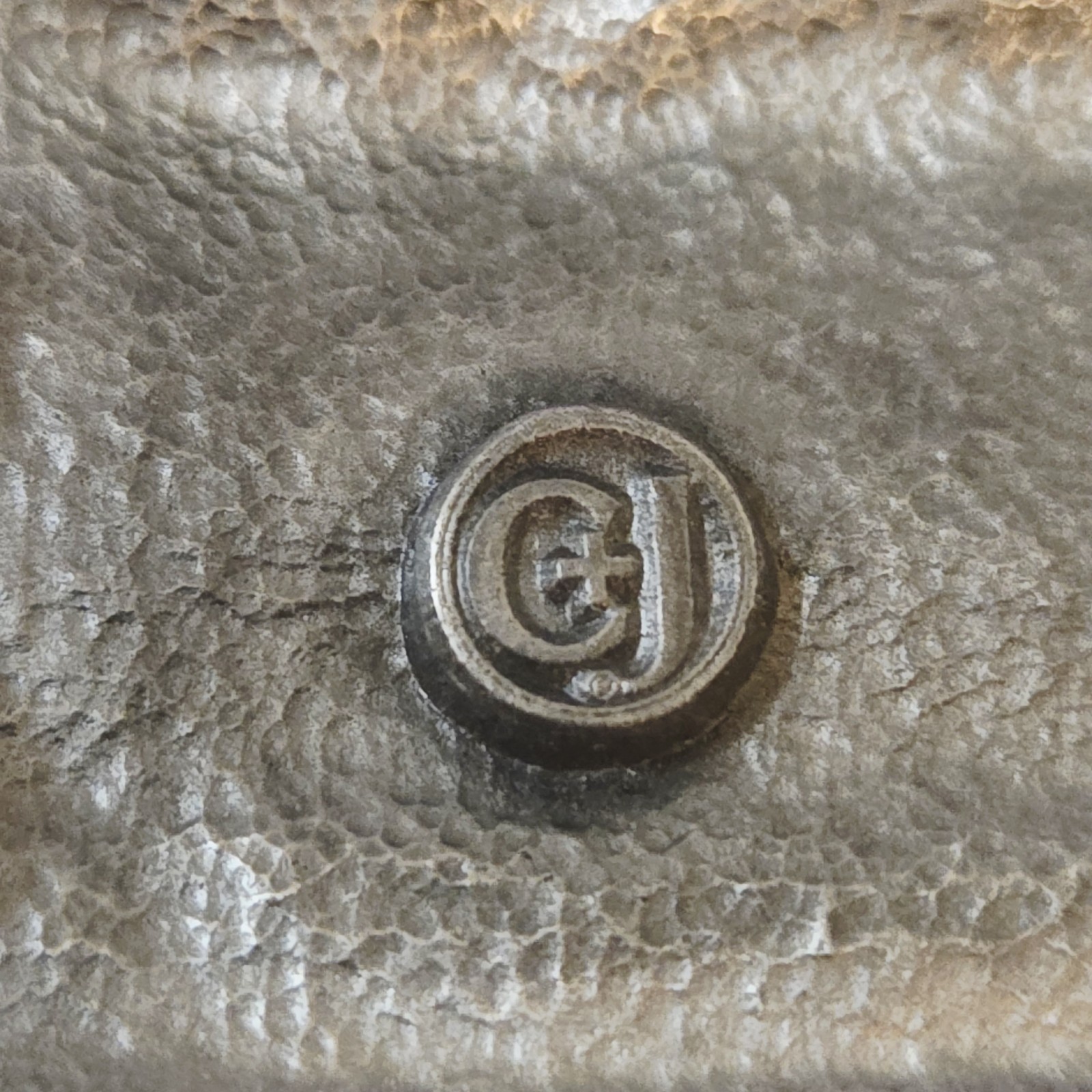 Belt Buckle – C+J Inc. 1990 Snowmobiler (with wear)