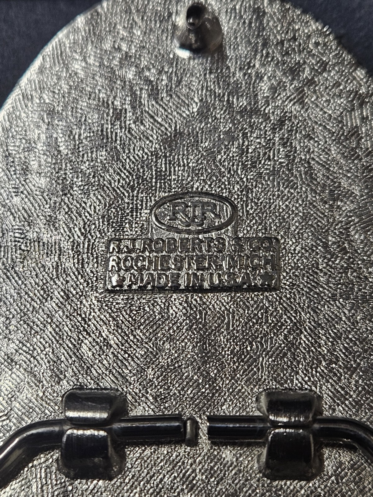 VINTAGE GEO. WALL FORD LINCOLN-MERCURY SHREWSBURY NEW JERSEY ADV BELT BUCKLE