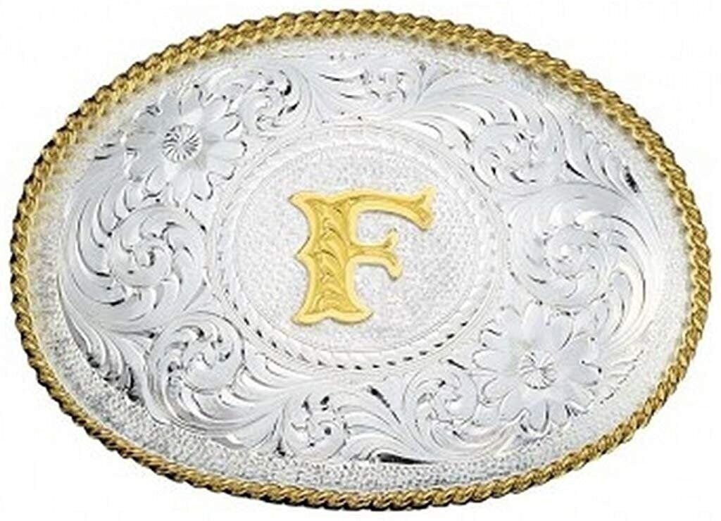 Montana Silversmiths Men&rsquo;s Initial Buckle