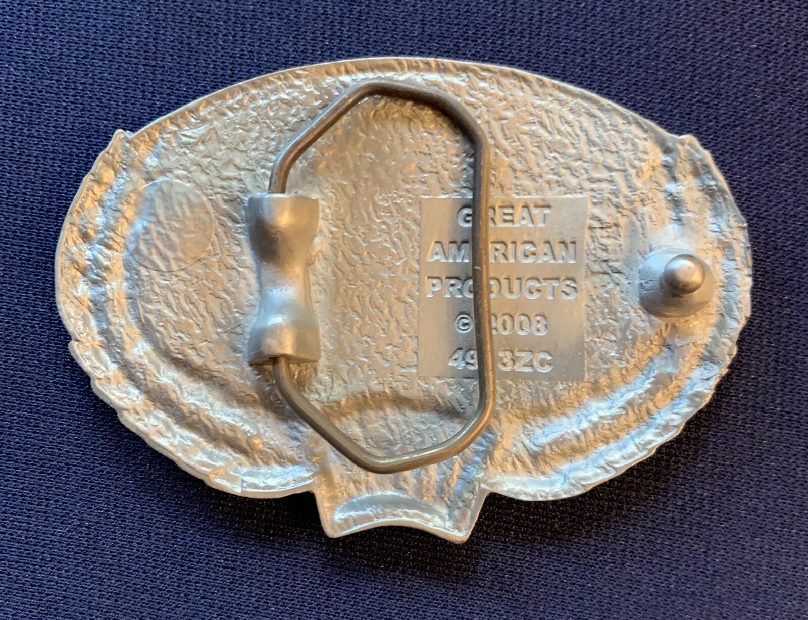 POKER FOUR 4 ACES BELT BUCKLE APPROX. 3 5/8&Prime; X 2 1/2&Prime;