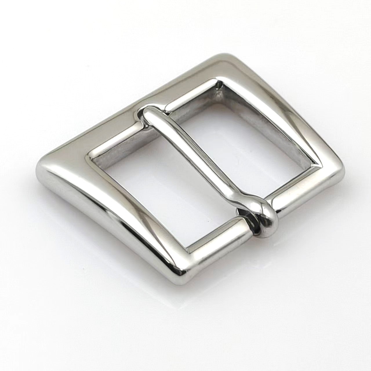 Men&rsquo;s Metal Belt Square Pin Buckle, DIY Belt Single Prong Buckle Hardware Gold