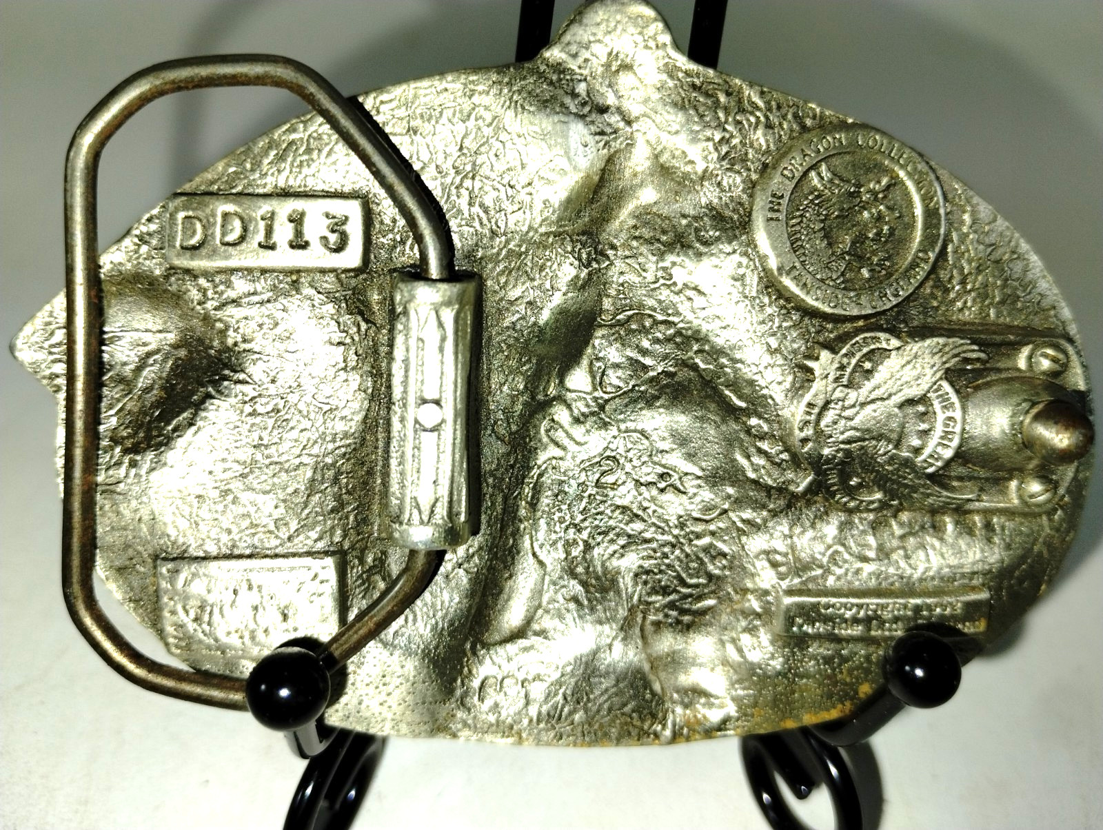 Free & Easy Tanside Belt Buckle 1992 Dragon Collection DD113 England