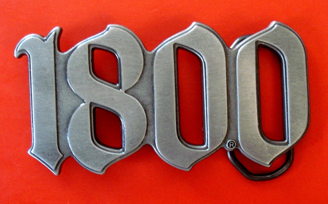Vintage 1800 Tequila Belt Buckle