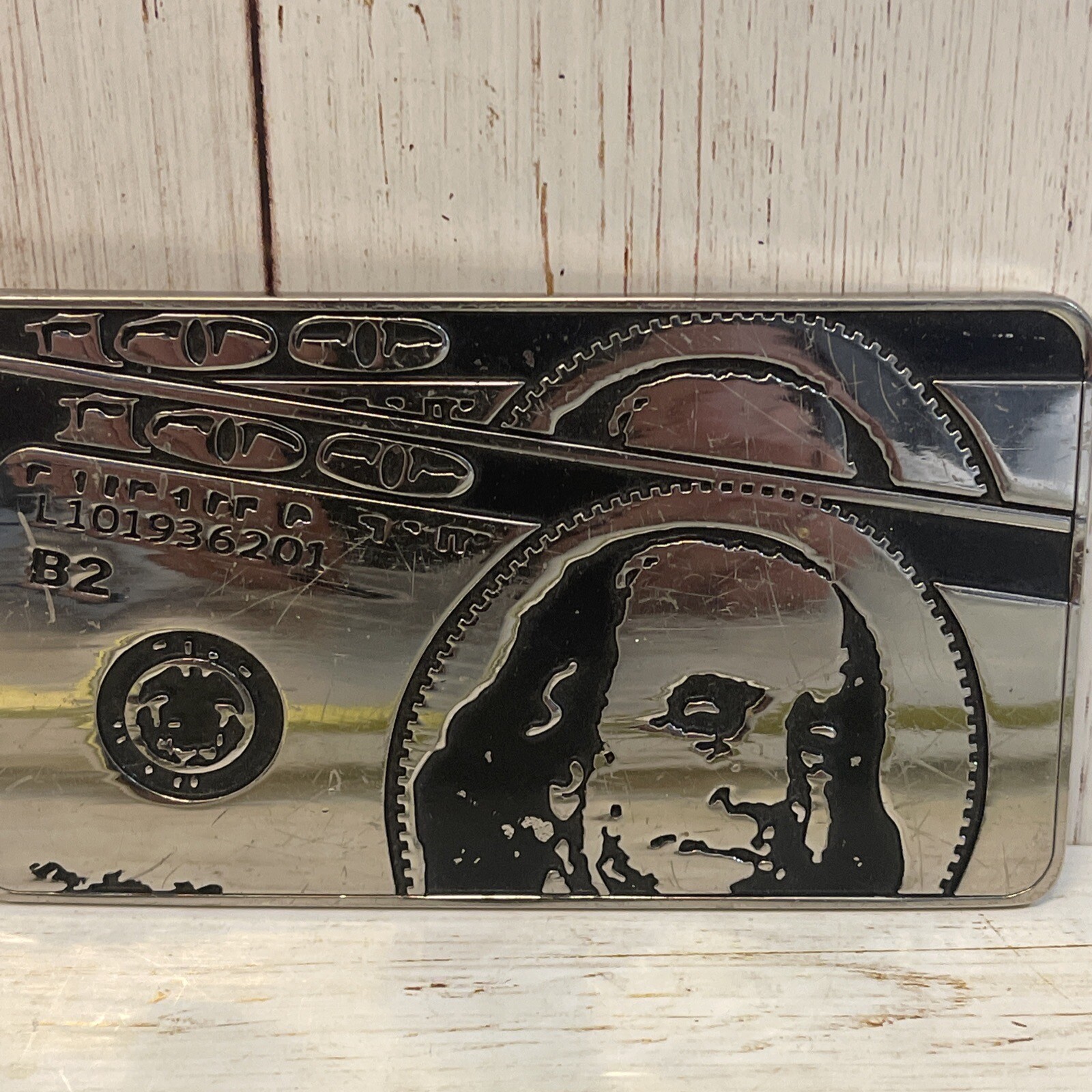 Westside 100 Hundred Dollar Bill Belt Bucket – Vintage – Has Some Scratches 2002