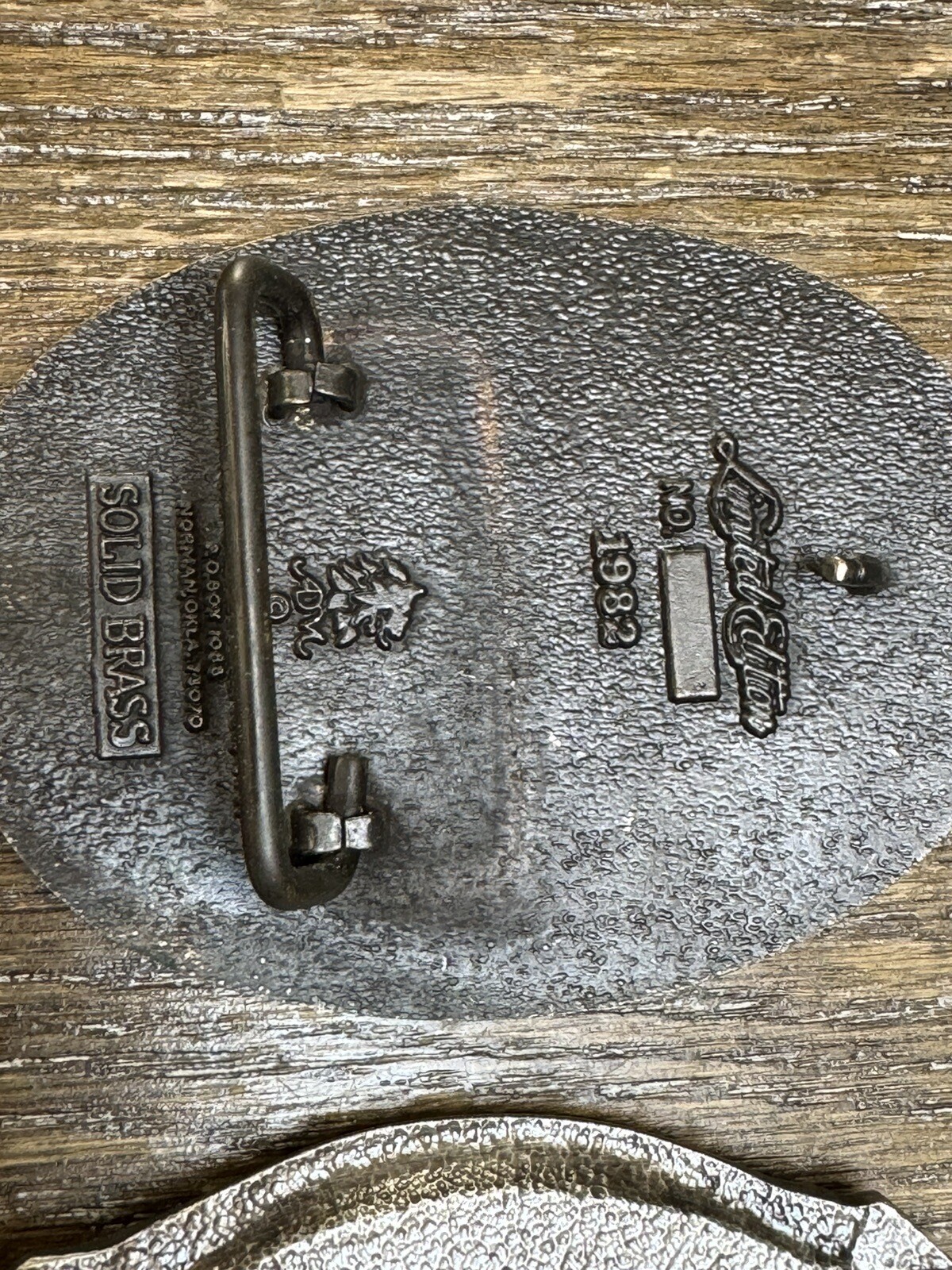 Hughes And Totco Vintage Oil Field Drilling Belt Buckles *MINT CONDITION*