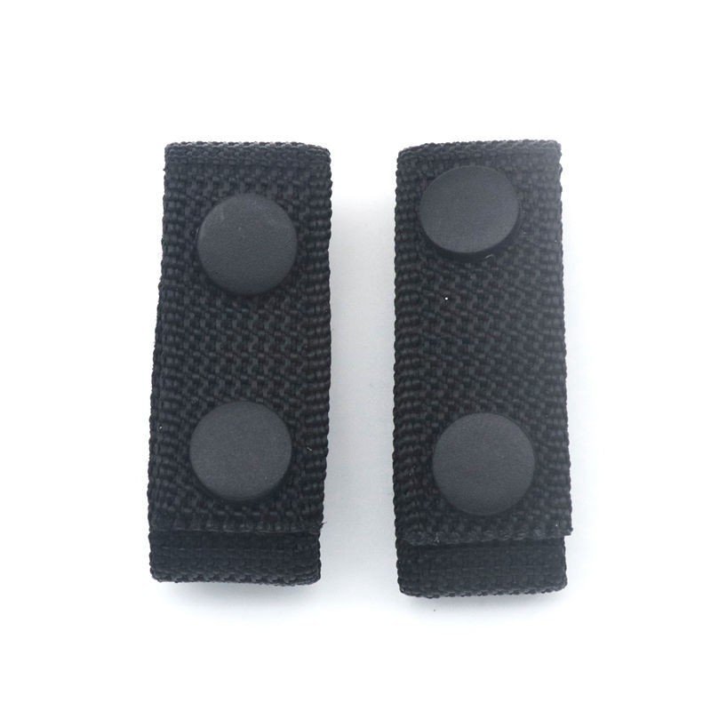 20Pcs Tactical Belt Keepers Nylon Duty Belt Loop Snaps For Police Security Guard