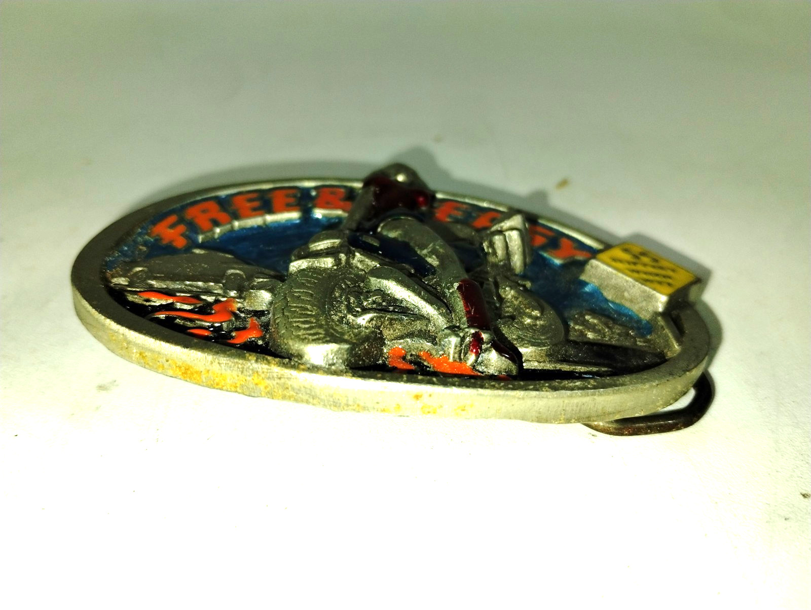 Free & Easy Tanside Belt Buckle 1992 Dragon Collection DD113 England
