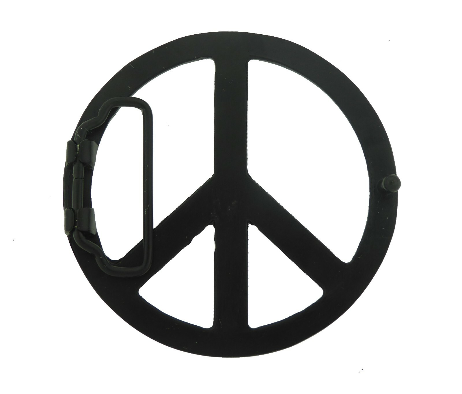 New Men Women Peace Sign Belt Buckle Symbol Dove Peace-Lover-Keeper Silver Metal