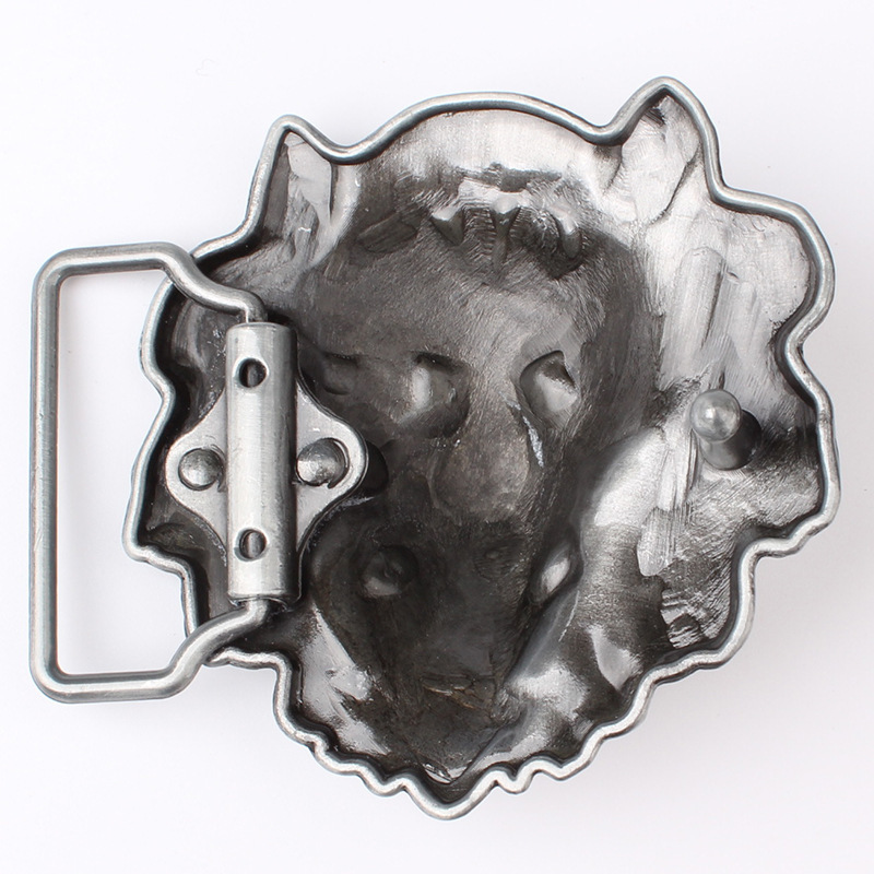 Lion Belt Buckle Western Cowboy Native American Motorcyclist (HLN-01-S)