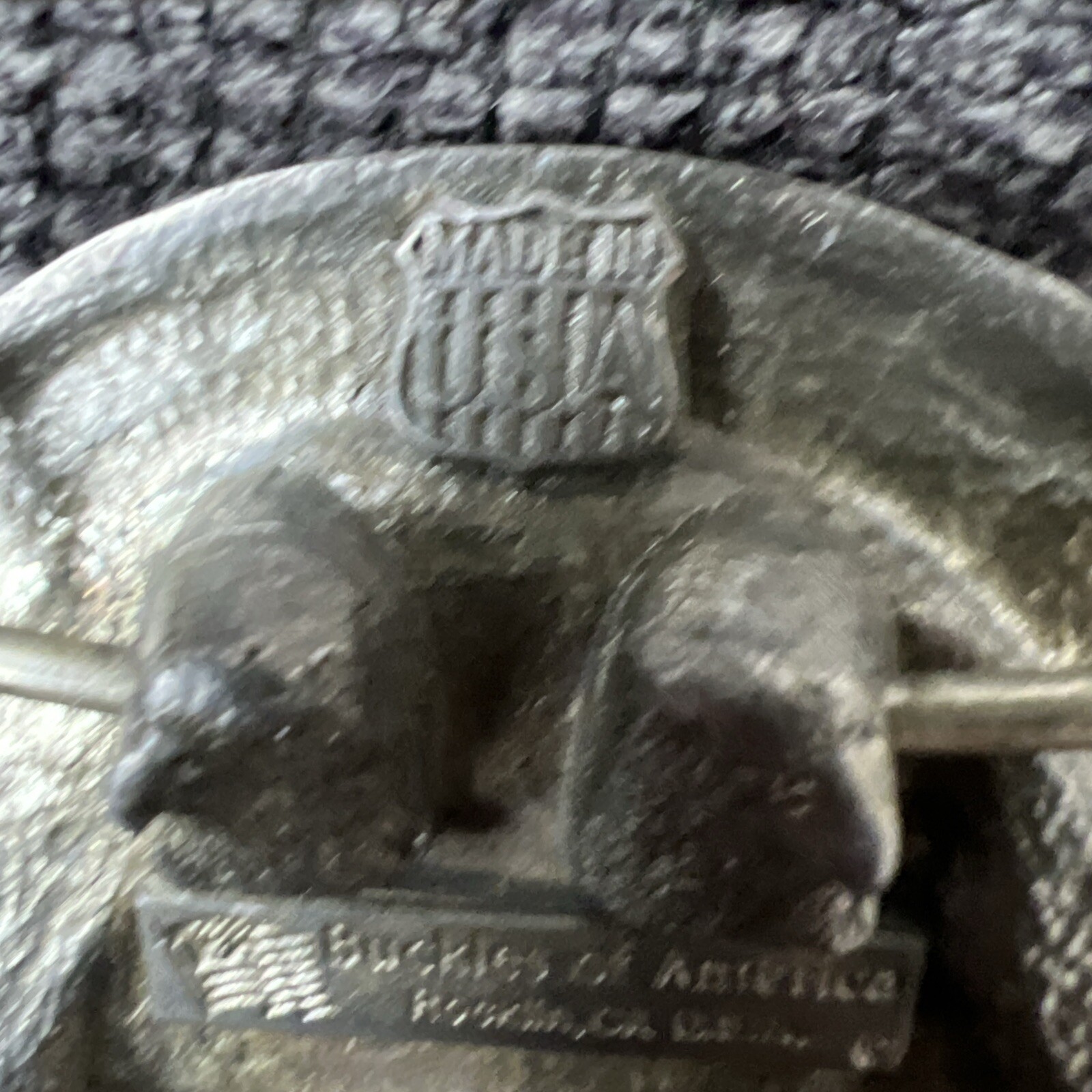 Buckles of America – United States Marines Bulldog First to Fight Belt Buckle