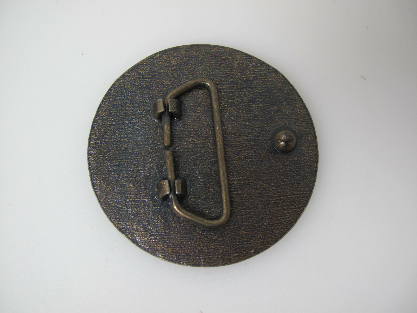 Vintage United States Buffalo Five Cents ( nickel) Belt Buckle