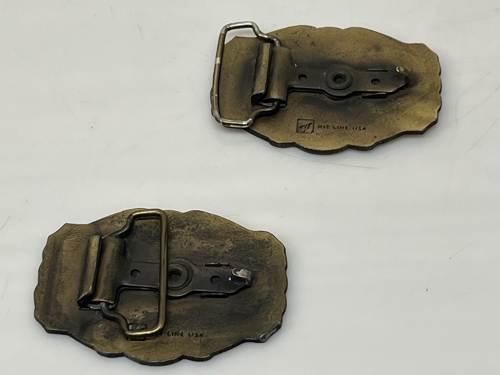 Lot 2 Indiana Harbor Works J&L Steel A Commitment to Safety Belt Buckle Hit Line