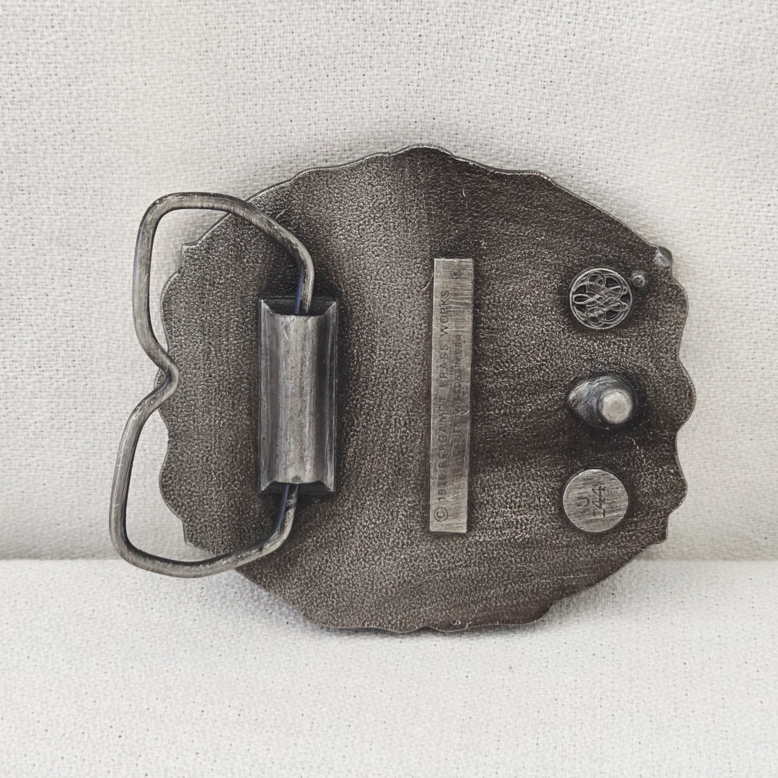 Belt Buckle – Bergamot Brass Works 1976 Horse
