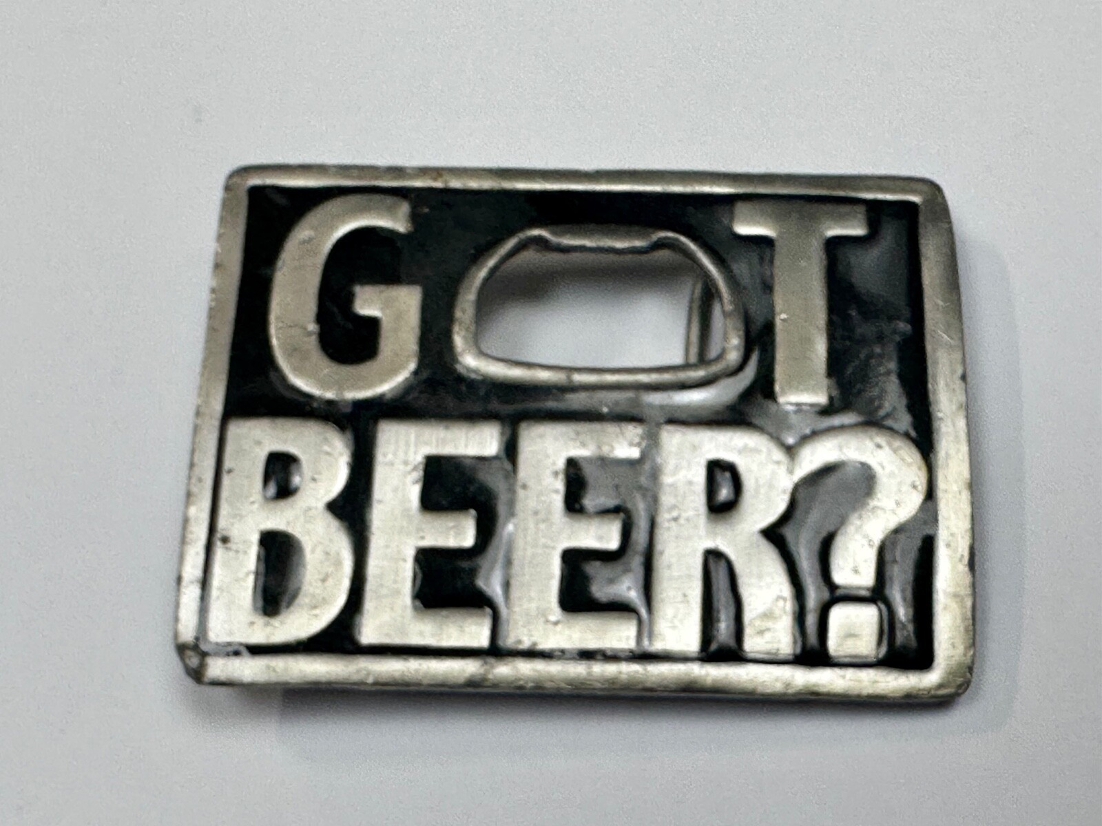Got Beer? Bottle Opener Pick Up Line Novelty Belt Buckle Make Yourself Useful!!!