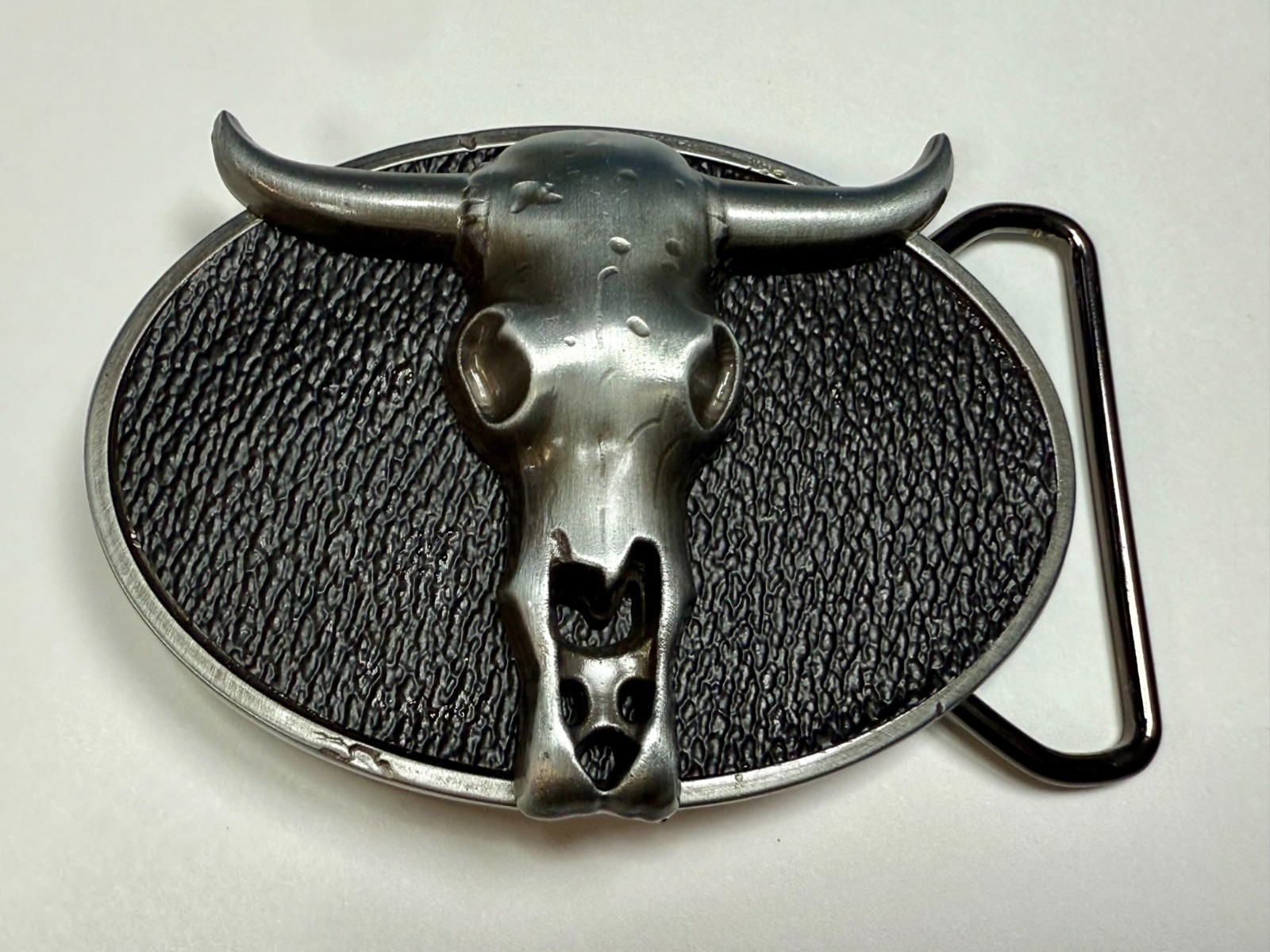Southwestern Longhorn Skull WaistLand 2006 Belt Buckle by Silver Moon Creations