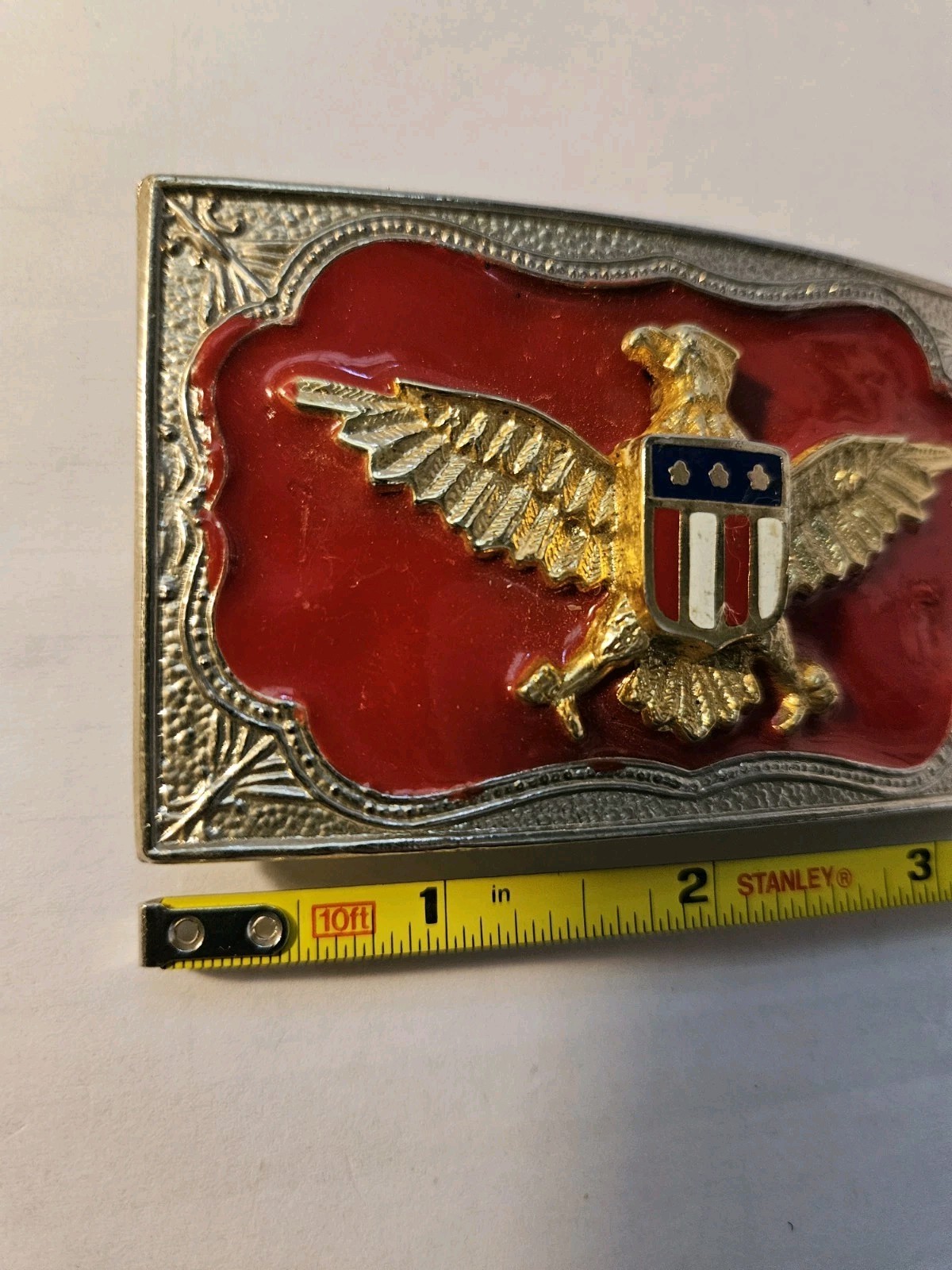 Classic American EAGLE Full Metal BELT BUCKLE COUNTRY Western Style