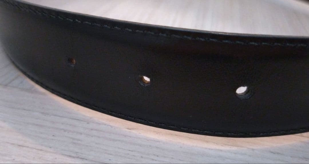 GUCCI buckle belt G Logo Silver hardware Made in Italy Leather Black Brown Men&rsquo;s