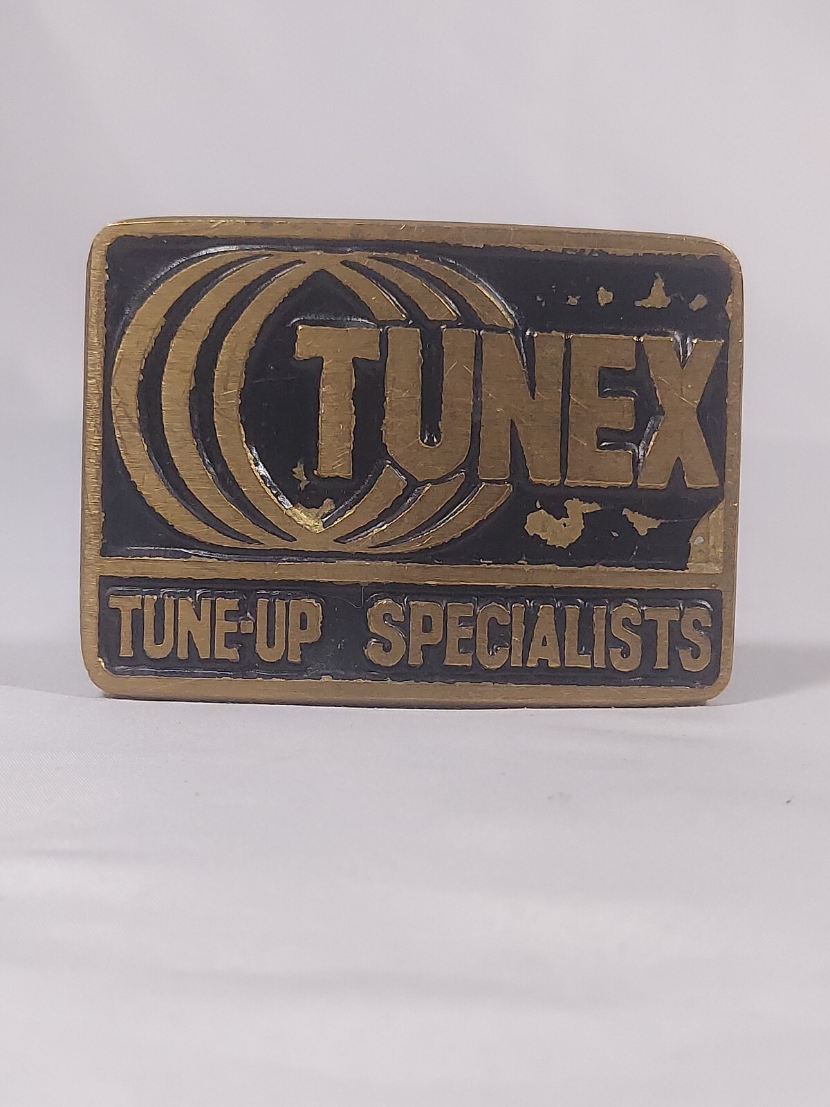 Dynabuckle Brass TUNEX Transmission Belt Buckle Large Cast Metal