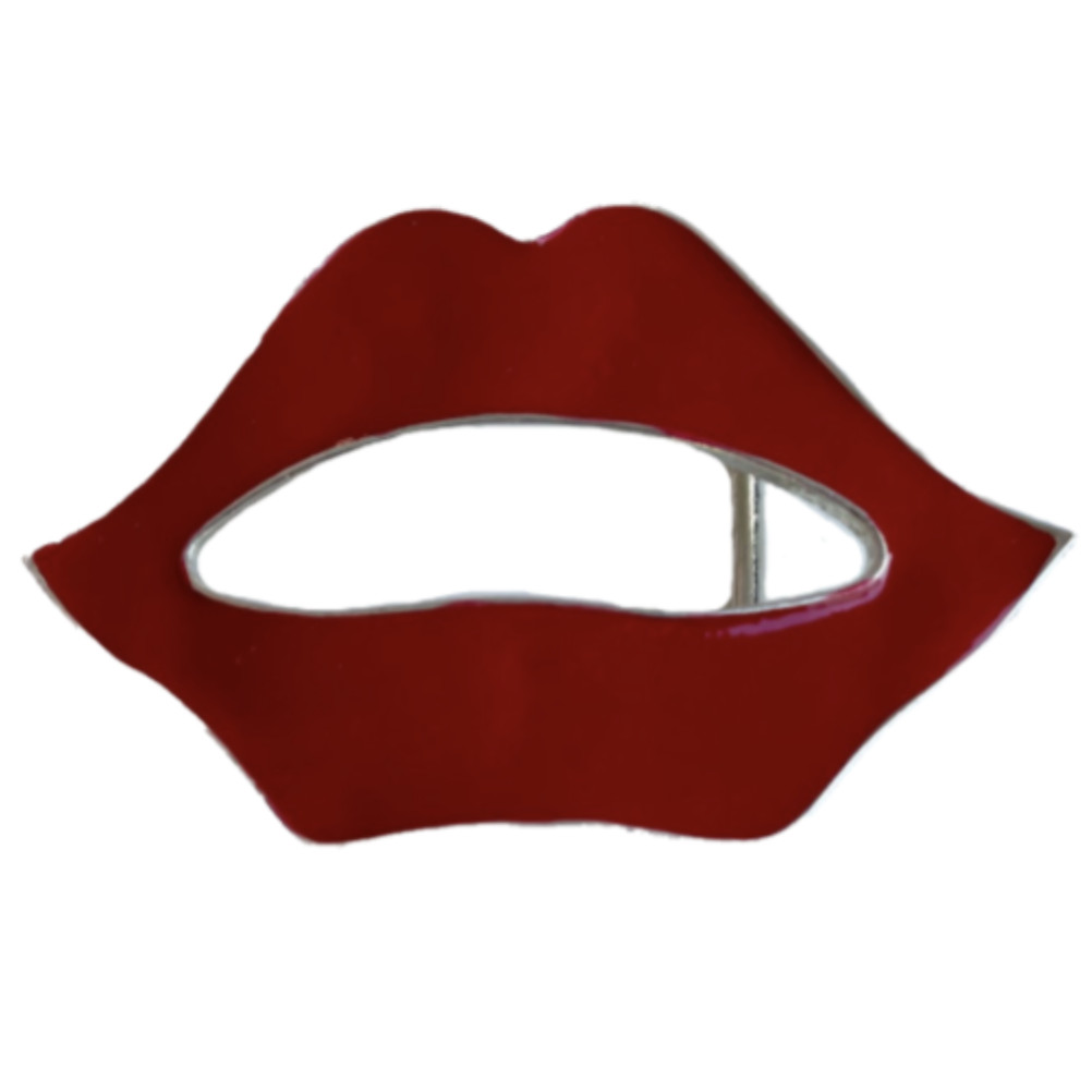 Big Red Lips Kiss Sexy Mouth Cool Belt Buckle Boucle De Ceintures