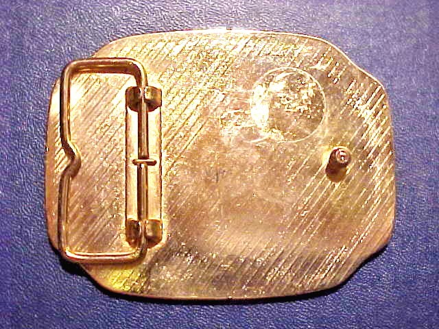 Goldtone Metal Statue of Liberty Belt Buckle Men&rsquo;s 2 3/4&Prime; X 3 1/2&Prime;