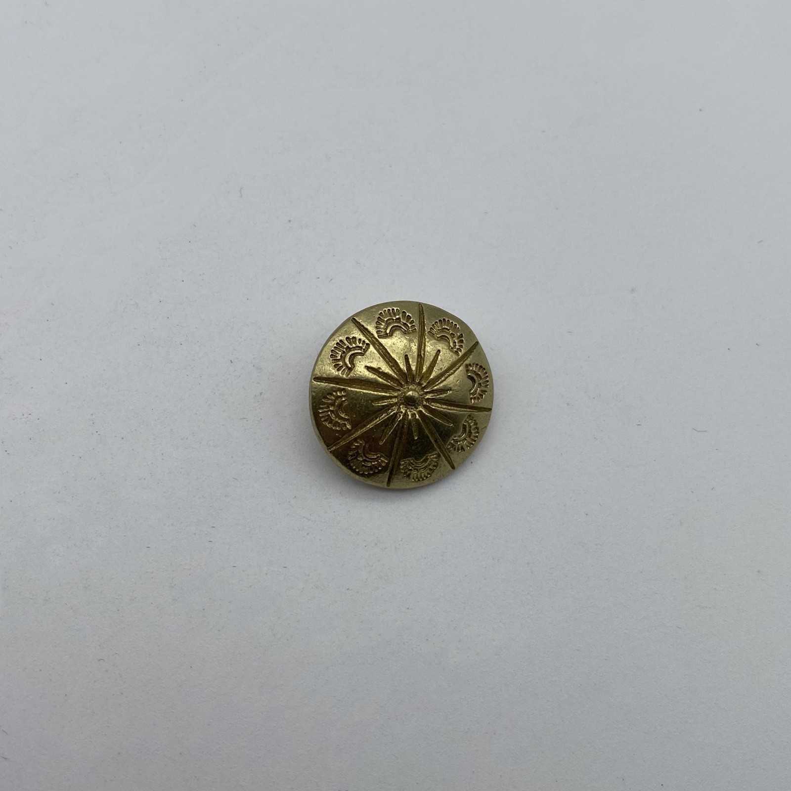 Brass Round Sewing Button Clothing Classic Button DIY lot