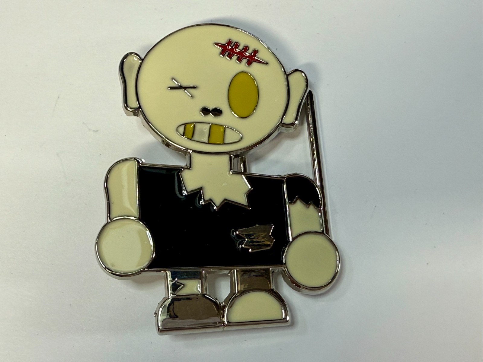 Zombie Boy Walking Dead Cartoon Style Enameled Cosplay New Belt Buckle