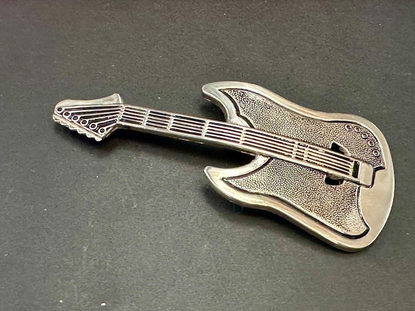 Electric Rock Guitar – Music Band – Different Cutout Vintage Belt Buckle