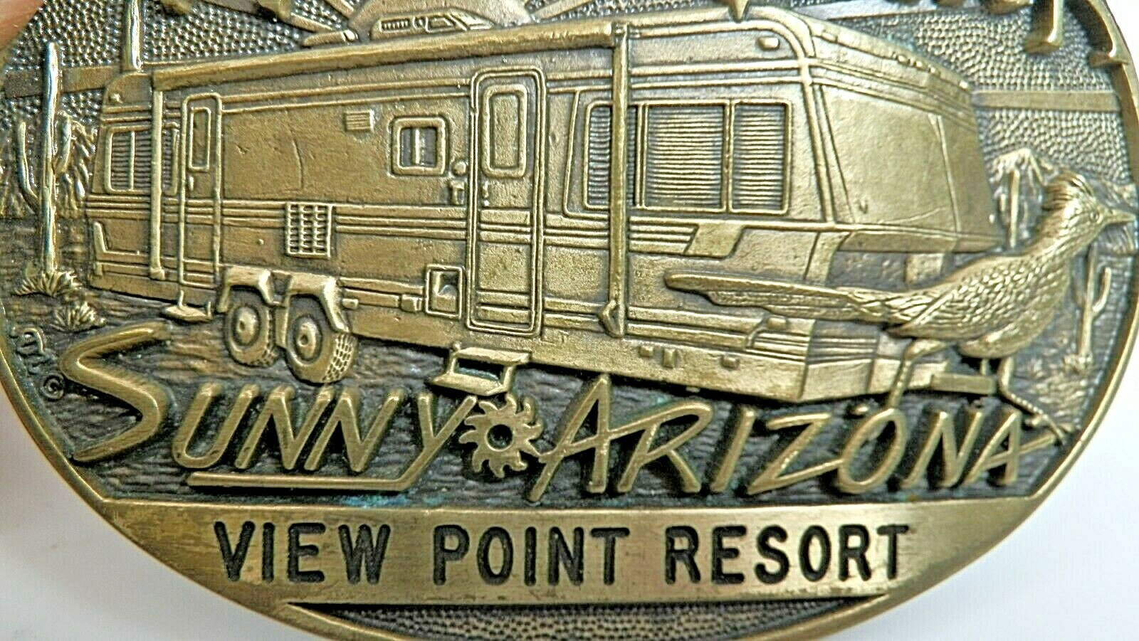 View Point Resort Brass Buckle, Winter Visitor Sunny Arizona by Award Design USA