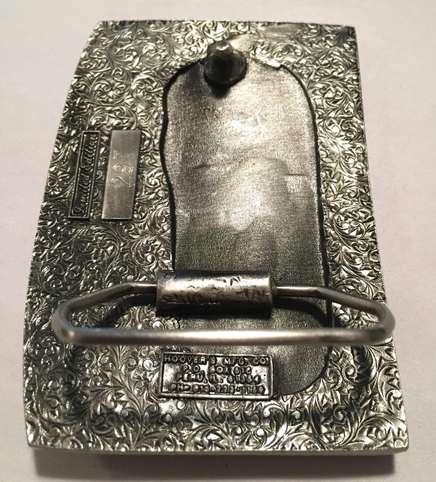 John Studebaker Blacksmith First Shop – Limited Edition Metal Belt Buckle #297