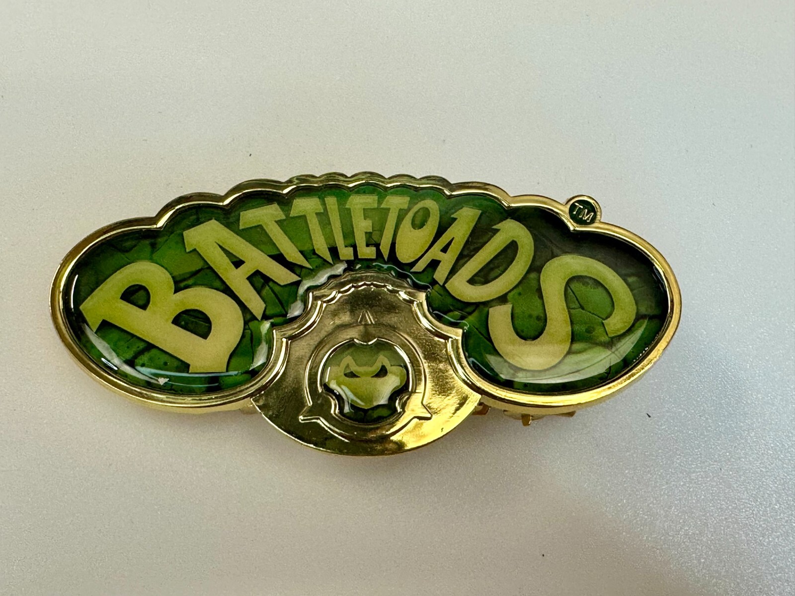 NOB Battletoads June 2017 Loot Crate Gaming Exclusive Nes Gold Tone Belt Buckle
