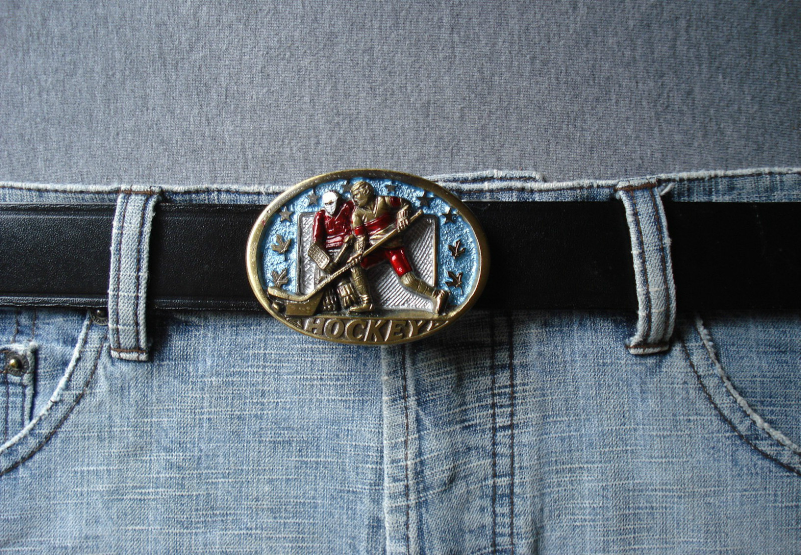 1982 Vintage Hockey The Great American Buckle Serial Number 1061